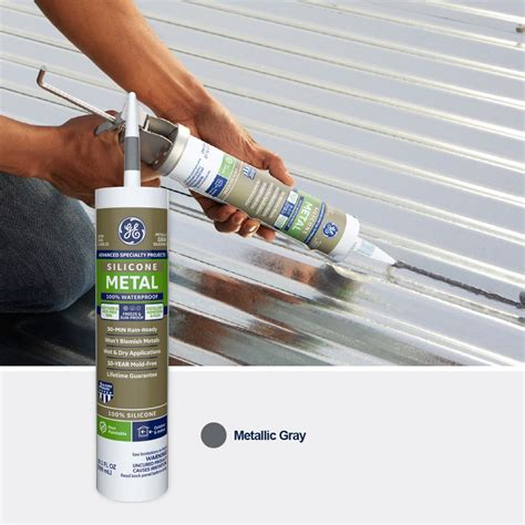 sealing sheet metal|best silicone sealant for metal.